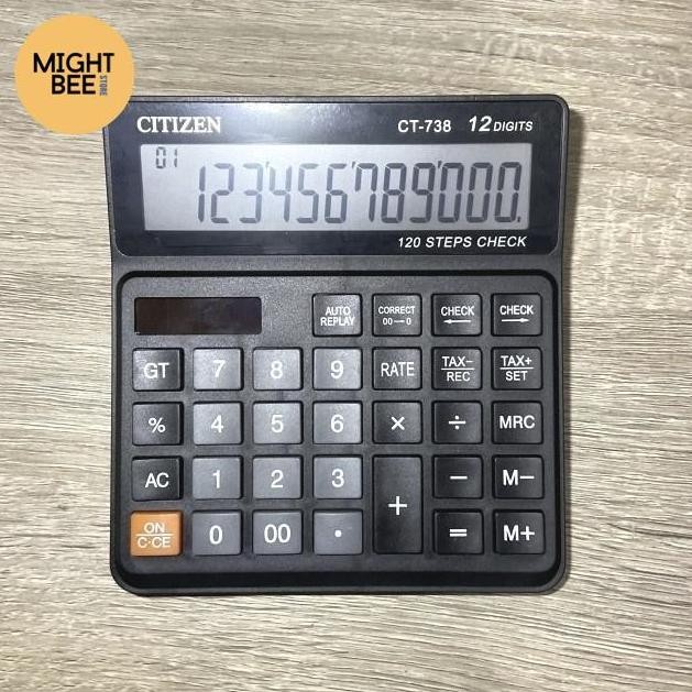 

restock Kalkulator Citizen - CT 738 - Kalkulator 12 Digit
