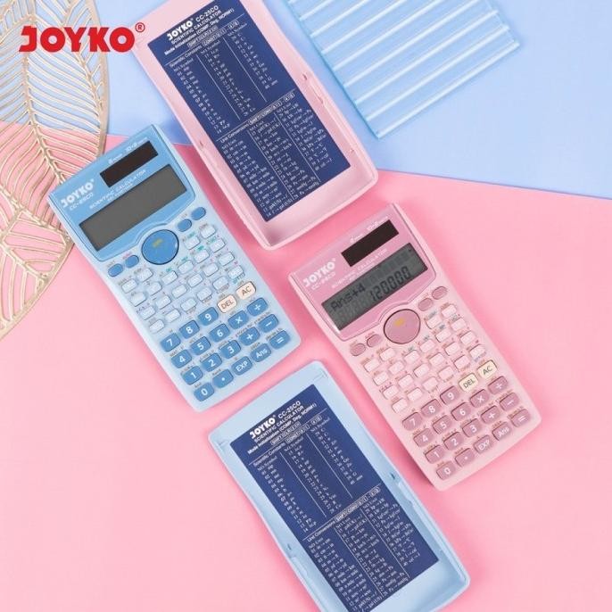 

restock JOYKO CC 25CO Kalkulator Ilmiah 401 Func Scientific Calculator CC25CO
