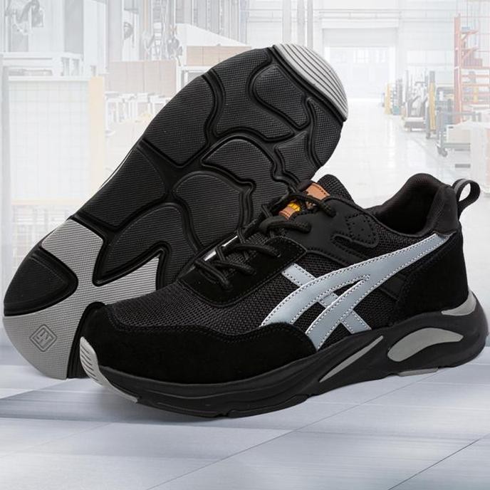 

Terlaris Prelesty Sepatu Keselamatan Kerja Pria Ujung Besi Sepatu Safety Sneakers Casual Tracking Ringan Proyek Olahraga Lapangan Septy Shoes 380