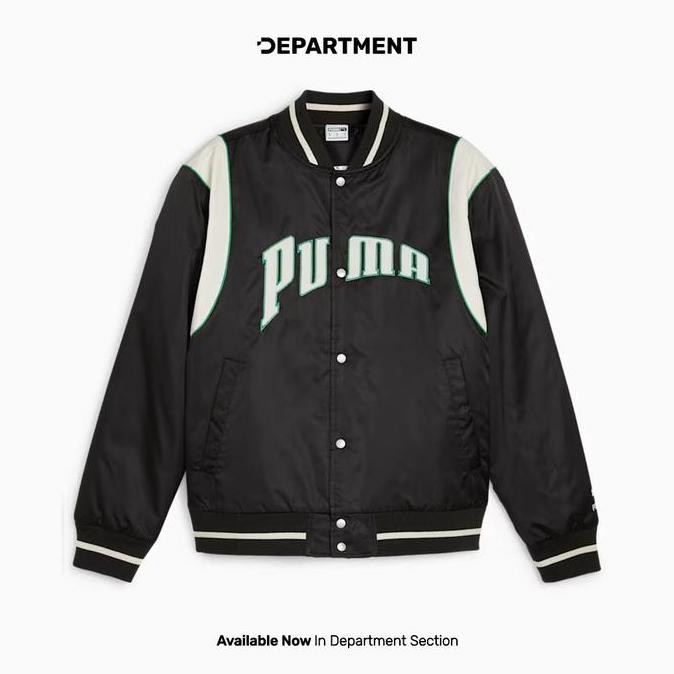 Promo Jaket Pria Puma Team Varsity 62369101 Original