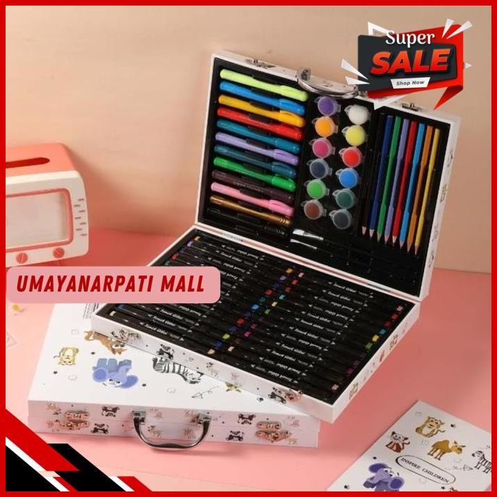 

FU CRAYON SET 58PCS KOPER ALUMINIUM BESI KRAYON PENSIL WARNA 58PCS BOX PRODUK PILIHAN