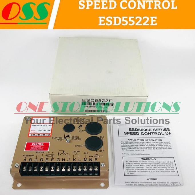

Terlaris Engine Speed Control Esd5522E Esd 5522E Atau Governor Genset Esd5522