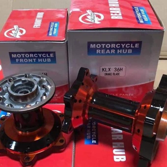 Tromol depan + belakang klx warna wilwood 36 hold, tromol klx