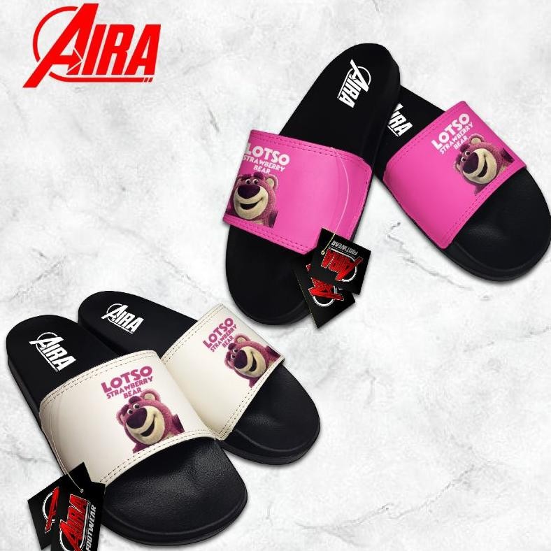 best seller sandal selop wanita sandal selop lotso sandal selop motif karakter beruang lotso readyy