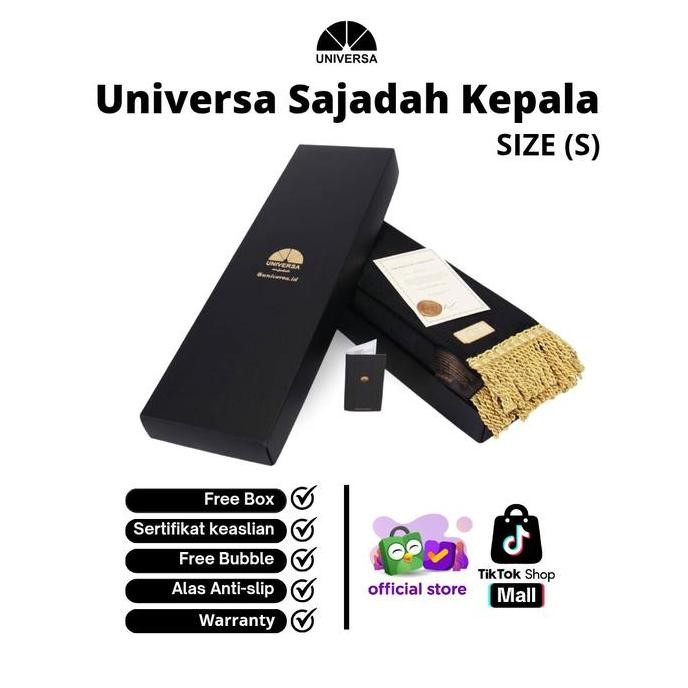 Sajadah Kepala Universa (S) - Sajadah Muka Sajadah Travel Sajadah Bulu Polos Premium Anti Slip