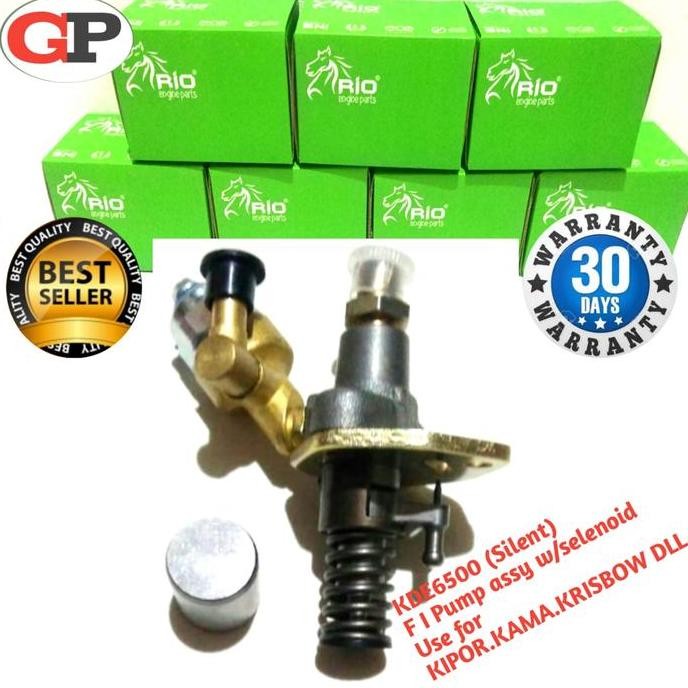

Terlaris Fuel Injection Pump Assy W/Selenoid.Kde6500 Genset Silent