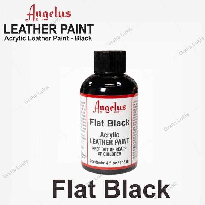 

ready Angelus Acrylic Leather Paints - Black 4 oz - 4oz