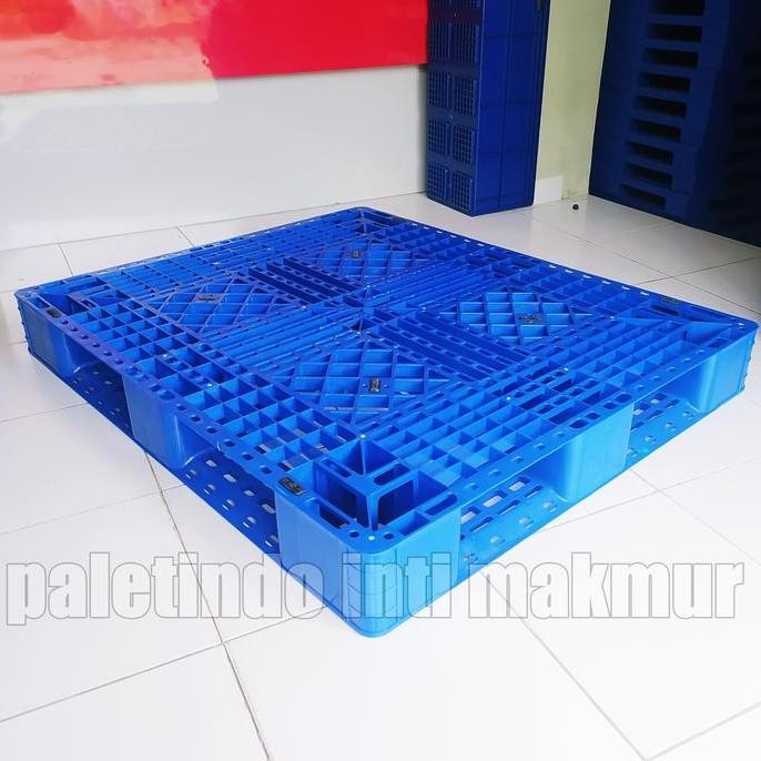 

ready Palet Plastik New Model 130 x 110 x 15 Cm Standar HACCP & ISO 2200