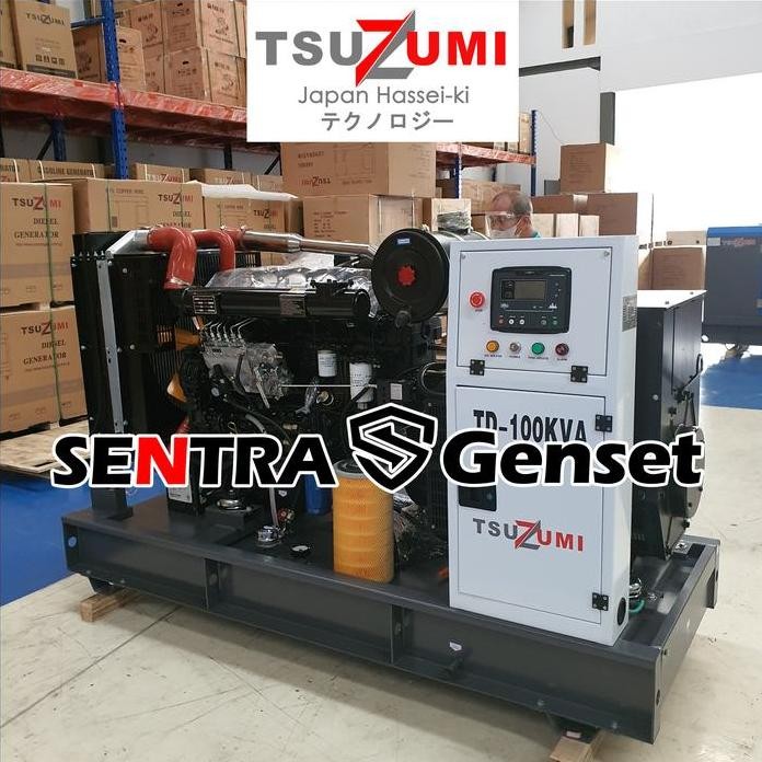 

Terlaris Genset Open 100 Kva Tsuzumi Td 100 Japan Technology