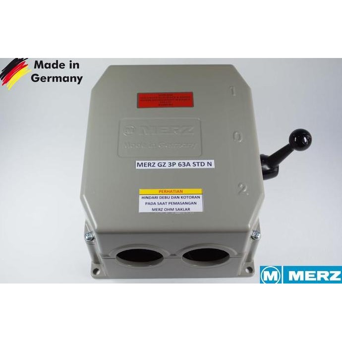 

Terlaris Merz Gz 63A/3P Buatan Jerman (Std N) Cos/Ohm Saklar/Handle Genset