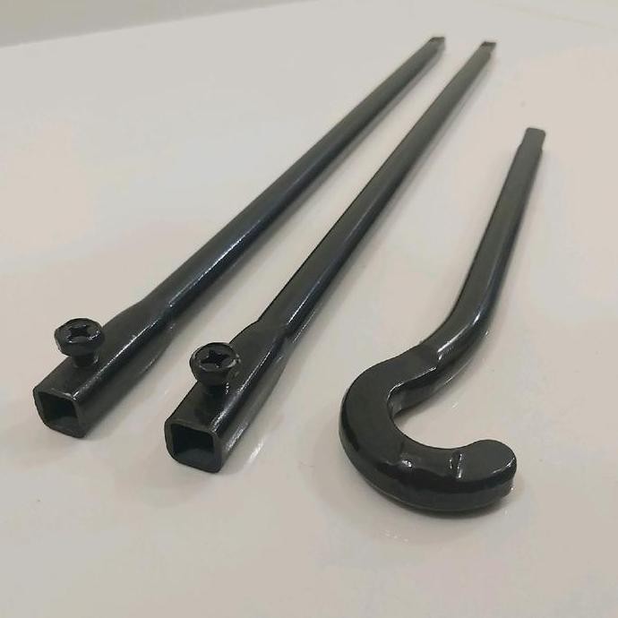 Paket Kunci Roda Mobil 21mm & Handle Dongkrak Metema Original untuk Mobil INNOVA, INNOVA REBORN, FOR