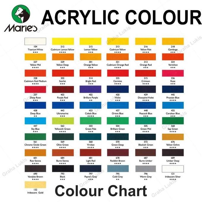 

ready Maries Acrylic Colour 75ml / Cat Acrylic Maries 75ml