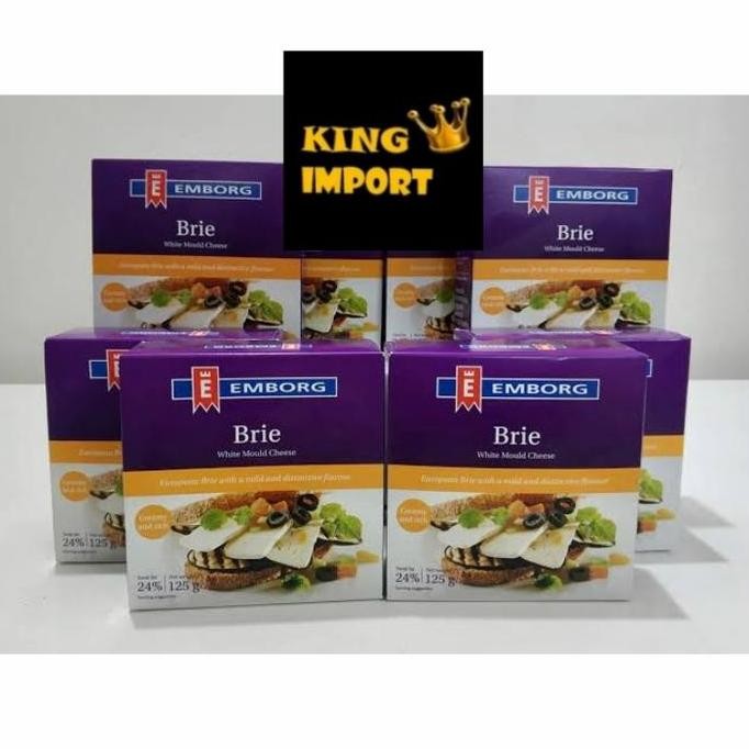 

Sale Emborg Brie Cheese 125 Gr / Keju Brie Import