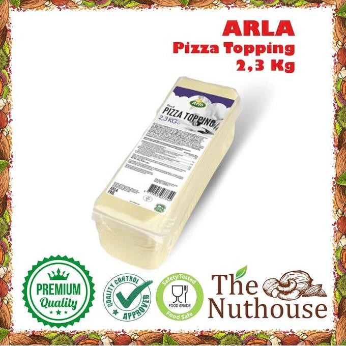 

Grosir 2.3Kg Arla Mozarella Cheese Pizza Topping Block / Keju Mozzarella