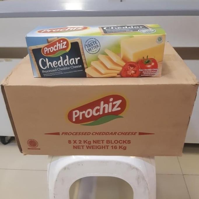 

Grosir Prochiz Cheddar 2Kg