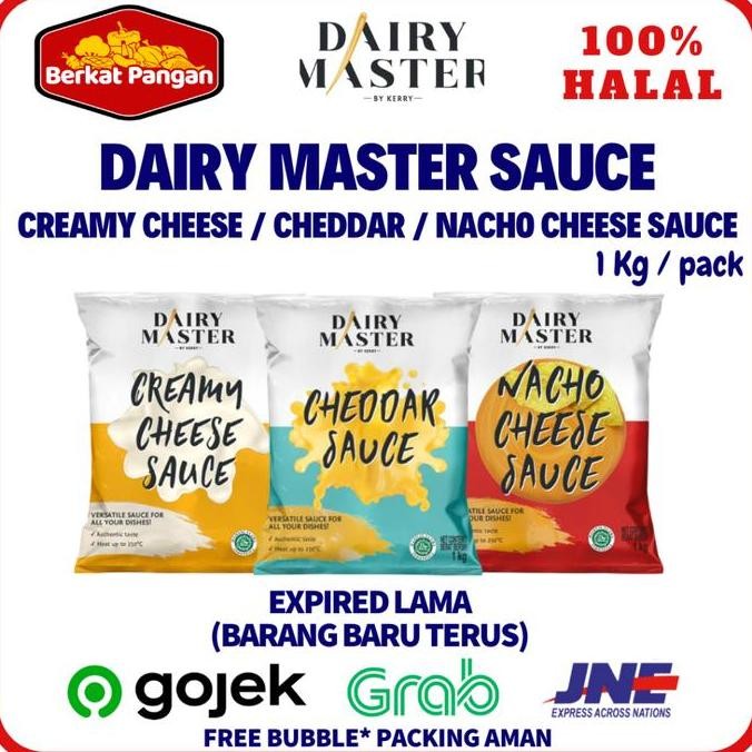 

Murah Dairy Master Saus Keju Cheddar Cheese Sauce / Creamy Cheese Sauce / Nacho Cheese Sauce 1Kg