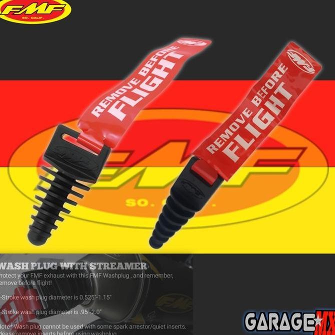 SILINCER PLUG FMF ORINAL USA.TUTUP KNALPOT FMF.KTM.HUSQVARNA.YZ250