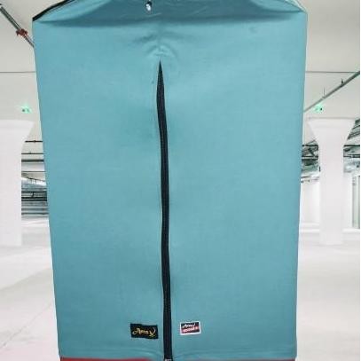 Krodong kerodong sangkar kotak no 1 - 2 - 3 merk aves tebal resleting no 10