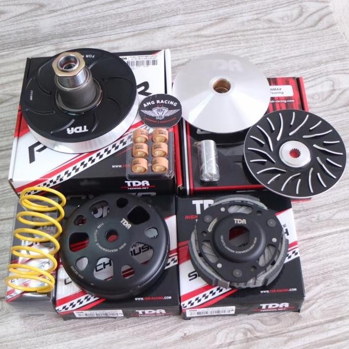 Paket kirian CVT Upgrade NMAX 2020-NMAX-AEROX TDR kampas ganda-pulley