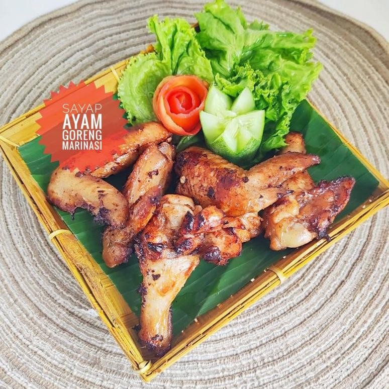 

Original Sayap Ayam Marinasi Frozen Isi 6 Potong | Chicken Wings Bumbu Siap Masak