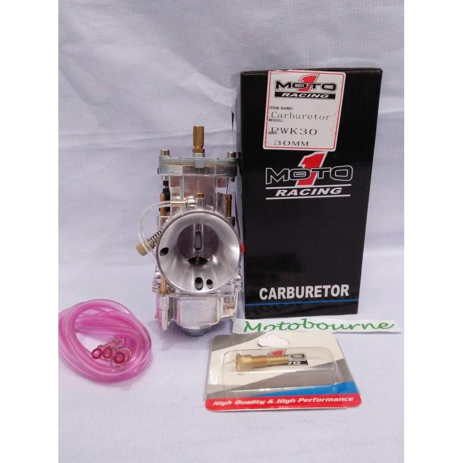 Karbulator Moto1 PWK30 KARBU Pwk 30 Nickel MOTO 1 Racing