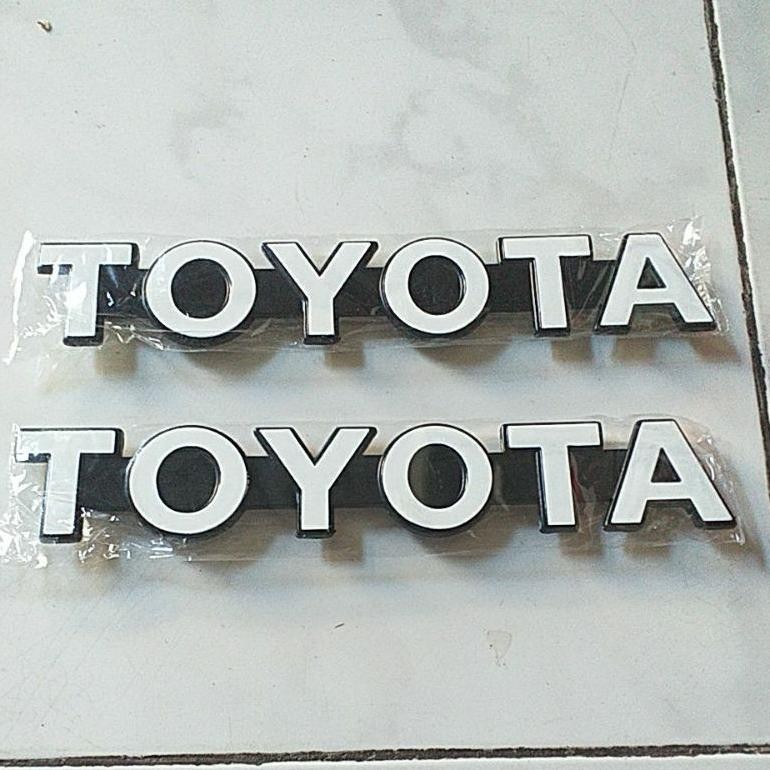 ASLI EMBLEM GRILL TOYOTA KIJANG SUPER AKSESORIS MOBIL KLASIK ELEGAN