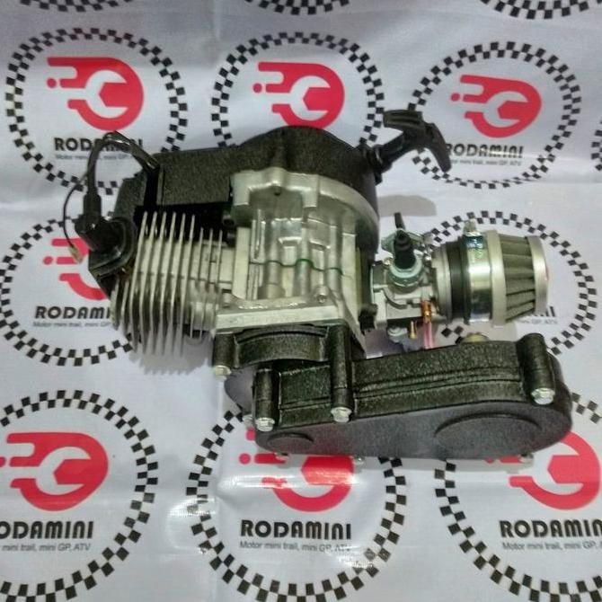Mesin Motor Mini Trail 50cc 2tak ZK