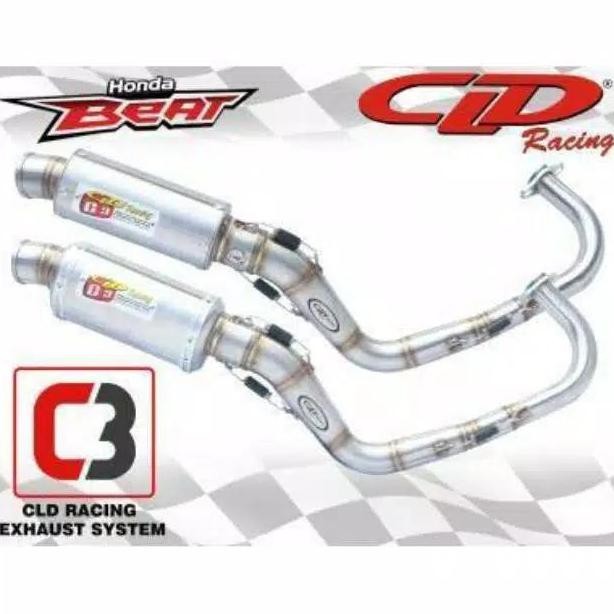 Knalpot cld racing Beat/BeatFi/Scoopy/ScoopyFi type C3 BulatNew