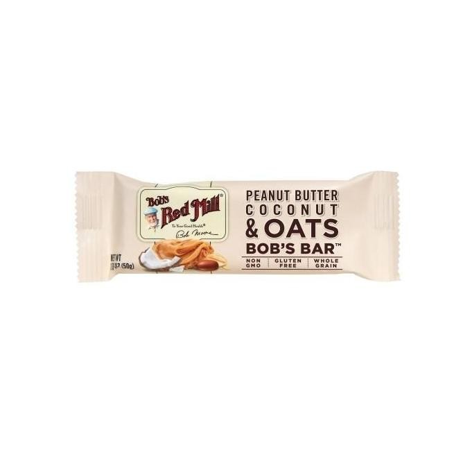 

Bob'S Red Mill Peanut Butter Coconut & Oats Bob'S Bar 50Gr Cemilan Gula Food Sereal Protein Best Seller