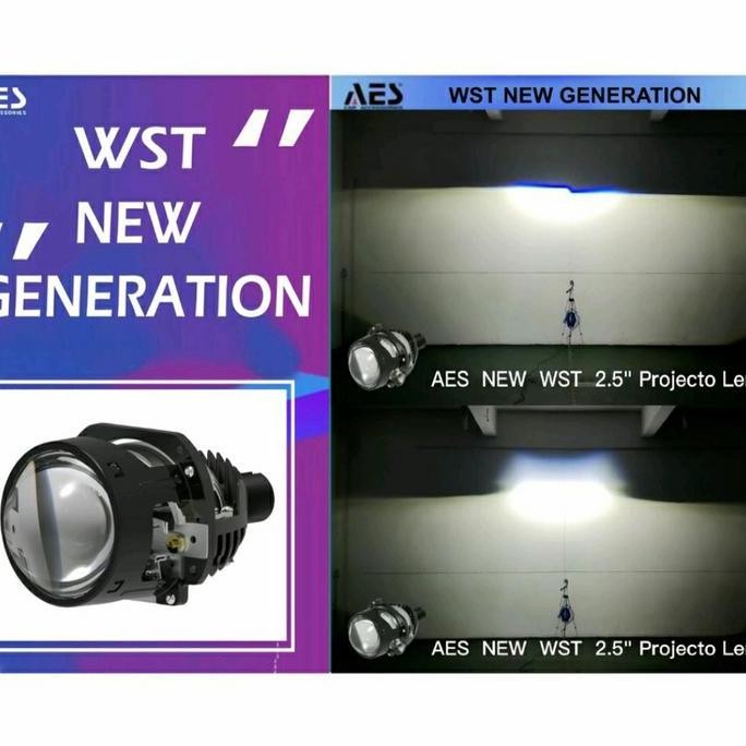 LAMPU PROJECTOR BILED WST AES LENSA BLUELENS I PROJIE BILLED WST