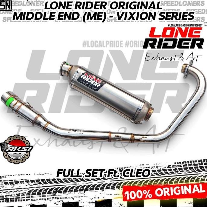 Knalpot Lone Rider Orinal Vixion Old NVL NVA Middle End ME Full System