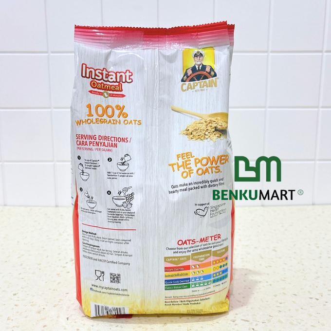 

Captain Oats Instant Oatmeal (800 Gr) Promo