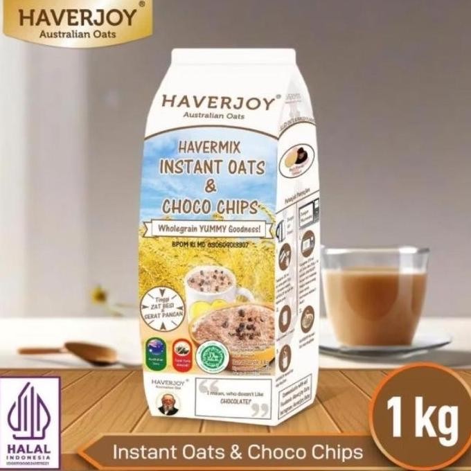 

Havermix Instant Oats & Choco Chips 1 Kg - Oatmeal Terbaru