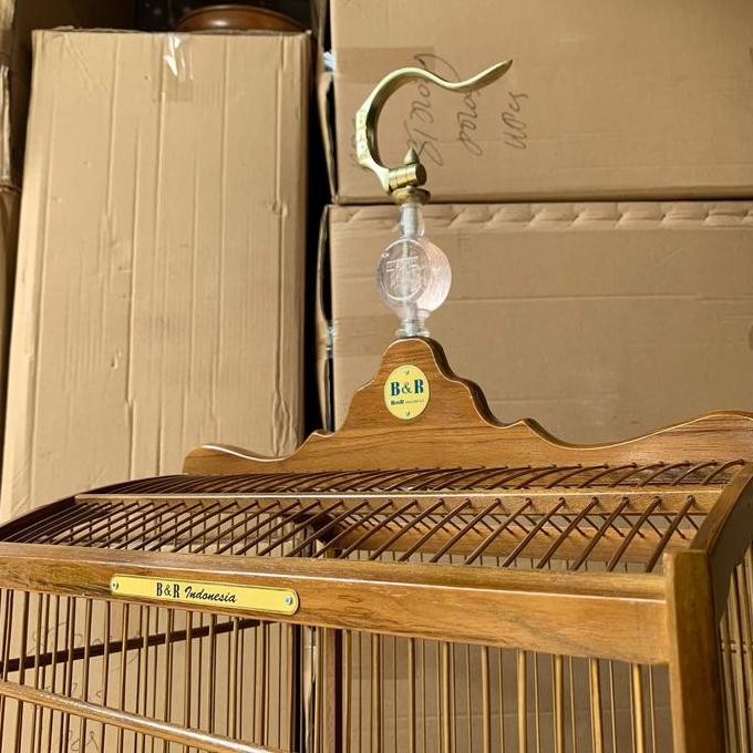 SANGKAR KANDANG KOTAK BNR JATI PREMIUM TIANG KOTAK NO 1 DAN 2