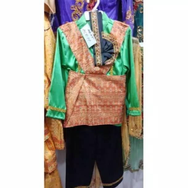 Baju Anak Laki Adat Aceh Tari Saman Kostum Karnaval Kartinian