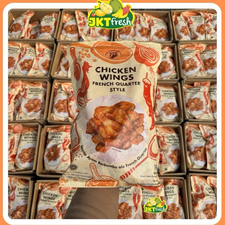 

Original 777 Chicken Wings 1Kg Sayap Ayam Frozen Premium