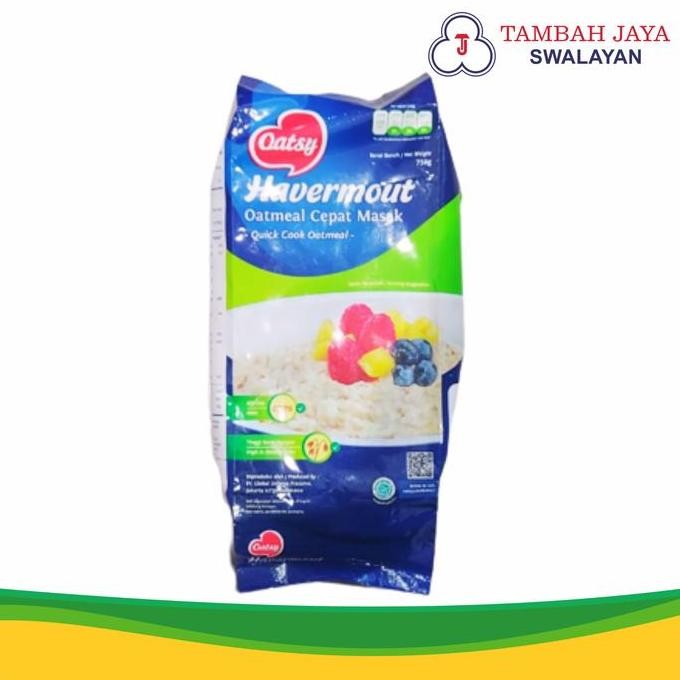 

Oatsy Oatmeal Quick Cook Biru 750Gr Best Seller