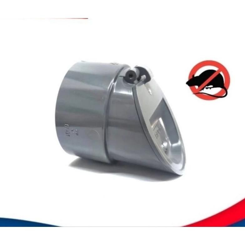 Original Backflow Valve 3 & 4 Inch Rucika - Katup Anti Arus Balik / Tutup Pipa Pembuangan