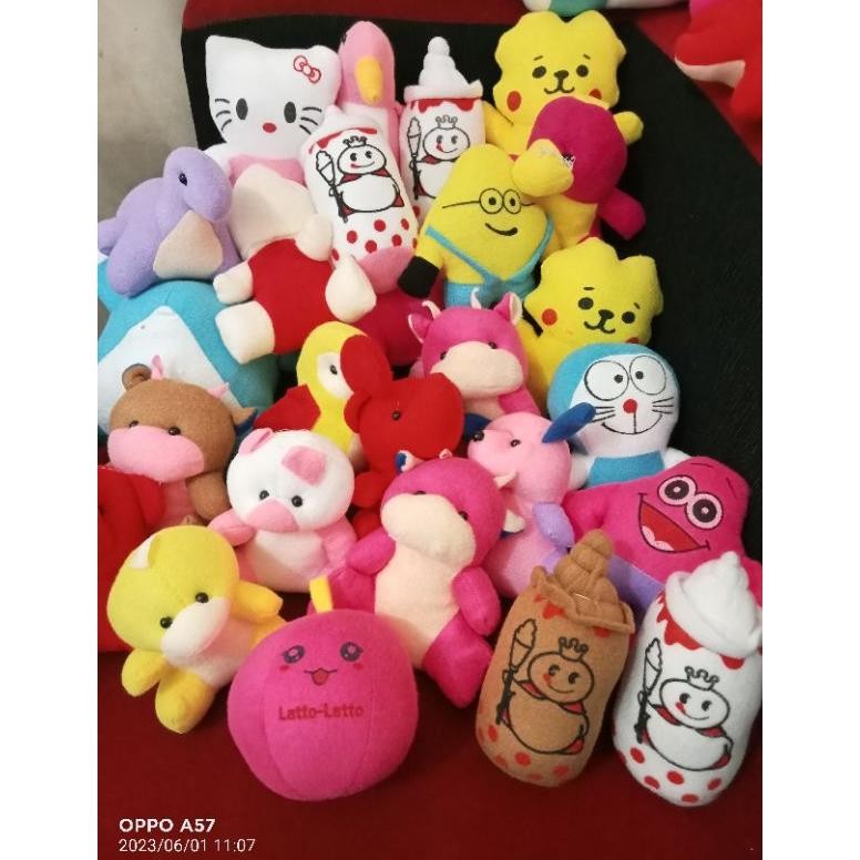 Boneka Capit PAKET 1ball (isi 100pcs) AST