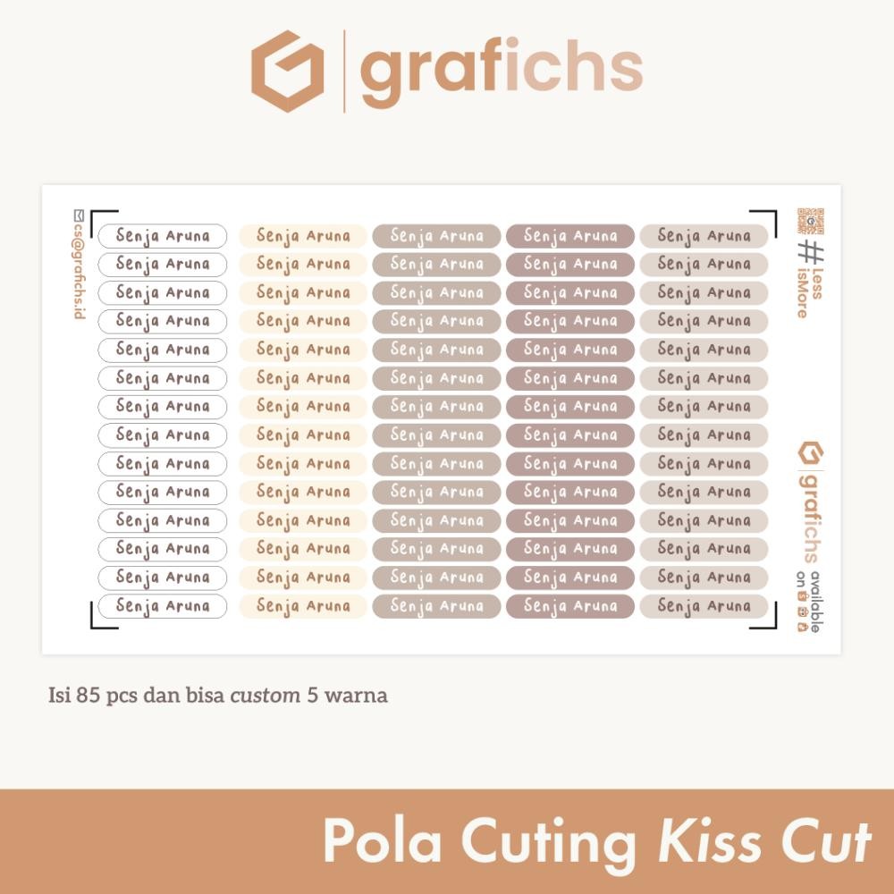 

[90 pcs] Stiker Nama Alat Tulis Sekolah GISS01-05 by Grafichs SV9