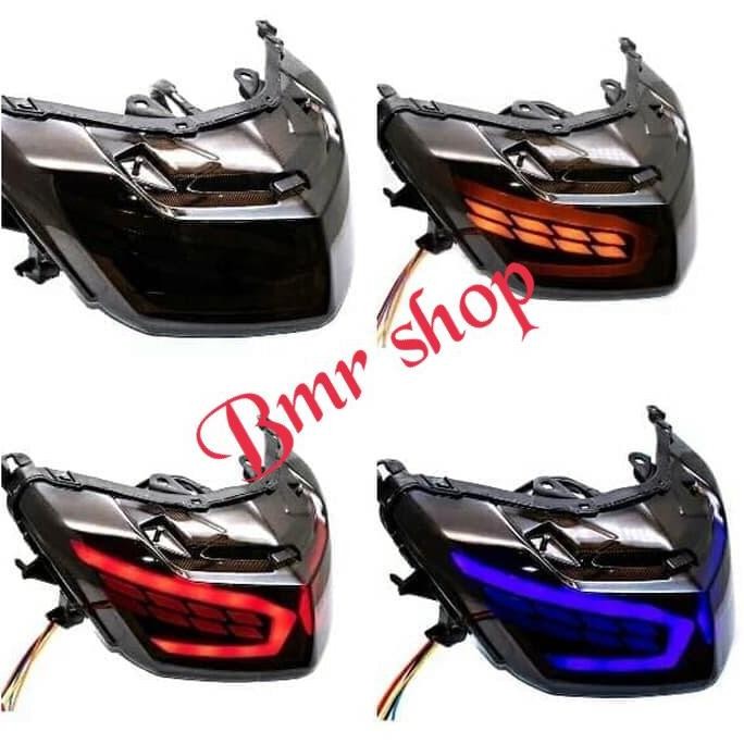 Lampu stop nmax led + sein led stop lamp nmax led + sein led