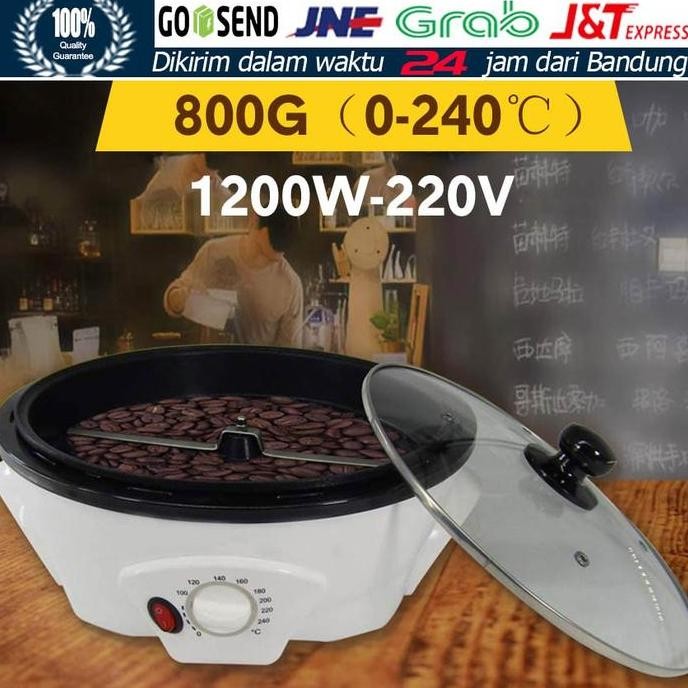 Terlaris Alat Sangrai Kopi Biji Coffee Roaster Listrik / Mesin Roasting Kopi Ready Stok