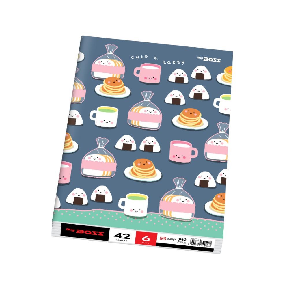 

[BMS Bekasi] BigBoss Exercise Book 250 x 180 mm 42 Lembar SV9