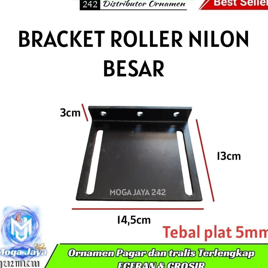 Braet Roller Besar Penuntun Roda Pintu Gerbang