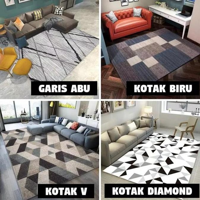 Karpet modern minimalis best quality