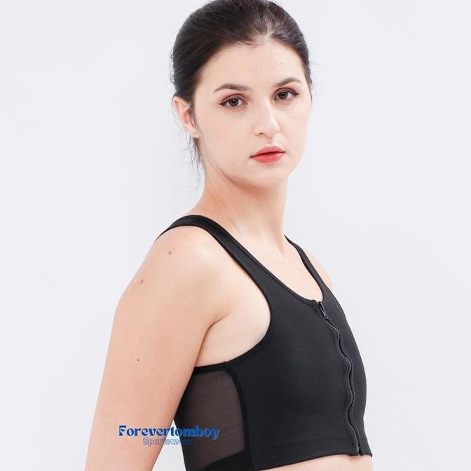 

Breast Binder Resleting Depan Katun Premium