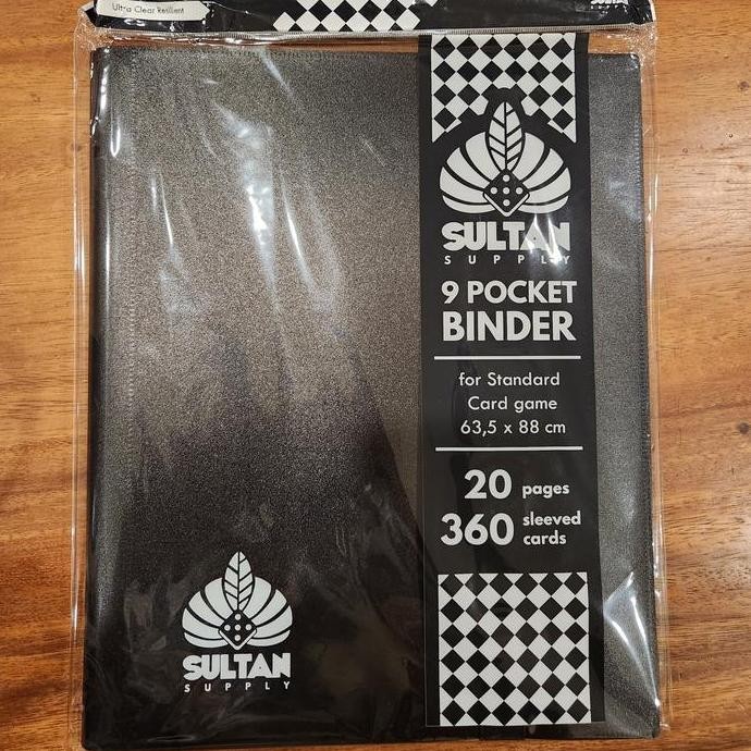 

HARGA DISC - sultan supply 9 pocket binder original