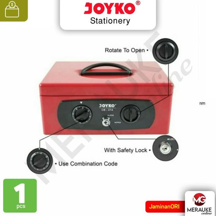 

NEW JOYKO Cash Box / Kotak Penyimpanan CB-27A