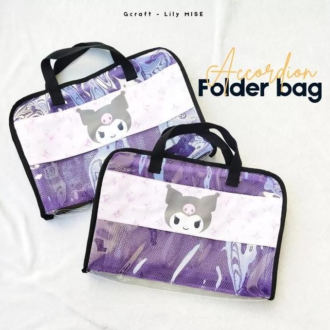 

accordion folder bag - tas folder - tas sekat