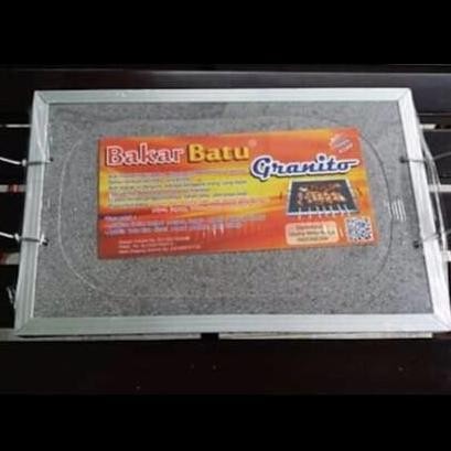 BATU BAKAR GRANITO GRILL PANGGANGAN DAGING SATE AYAM BBQ BARBEQUE